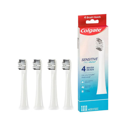 Colgate Sensitive Pro Relief Toothbrush Head 4 Pack