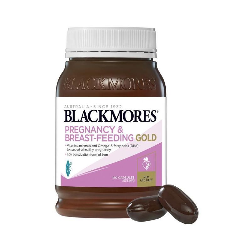 Blackmores Pregnancy & Breastfeeding Gold Vitamin 180 Capsules