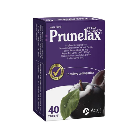 Prunelax Tablets - 40 Count