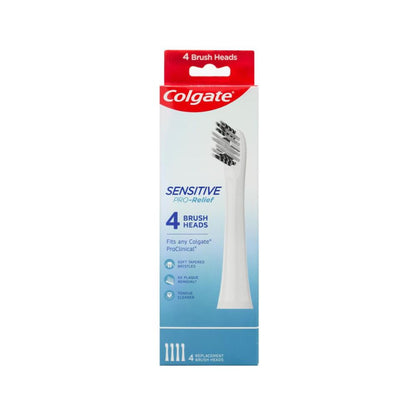Colgate Sensitive Pro Relief Toothbrush Head 4 Pack