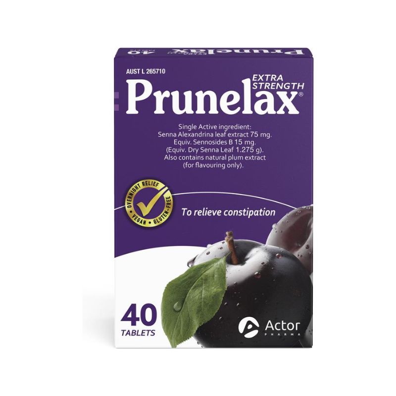Prunelax Tablets - 40 Count