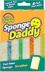 Scrub Daddy Dual-Sided Sponge + Scrubber 5 x 4 Pack