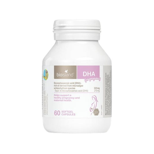 Bio Island DHA for Pregnancy 60 Softget Capsules