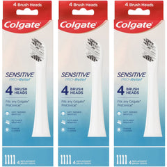 Colgate Sensitive Pro Relief Toothbrush Head 4 Pack
