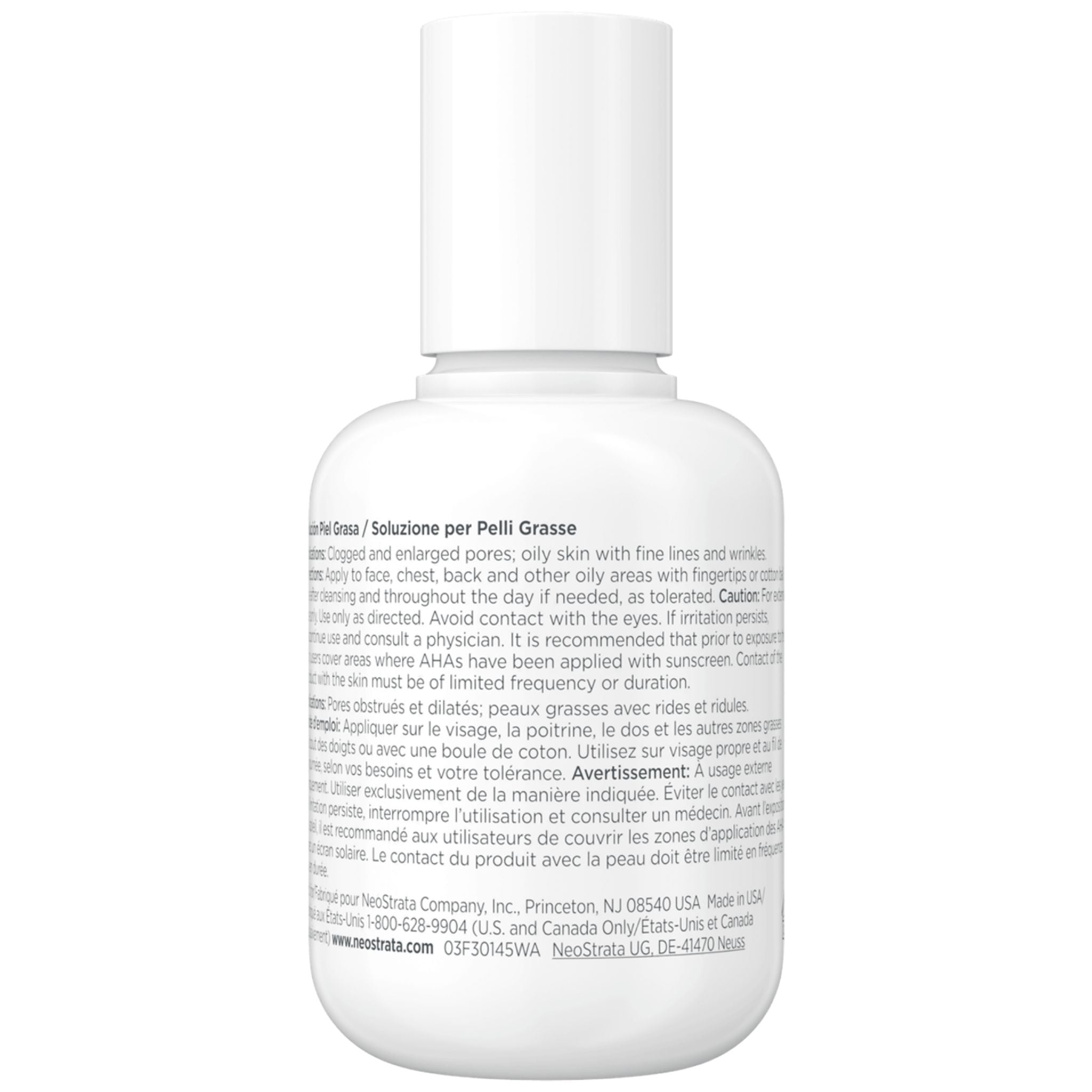 Neostrata Clarify Oily Skin Solution 100ml – Oil Control Toner with Glycolic Acid for Acne-Prone Skin