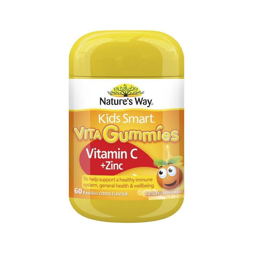 Nature's Way Kids Smart Vita Gummies Vitamin C + Zinc 60s For Children