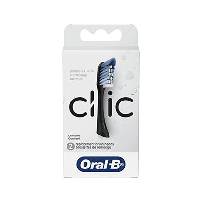 Oral-B Clic Replacement Brush Heads 2 Pack