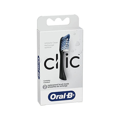 Oral-B Clic Replacement Brush Heads 2 Pack