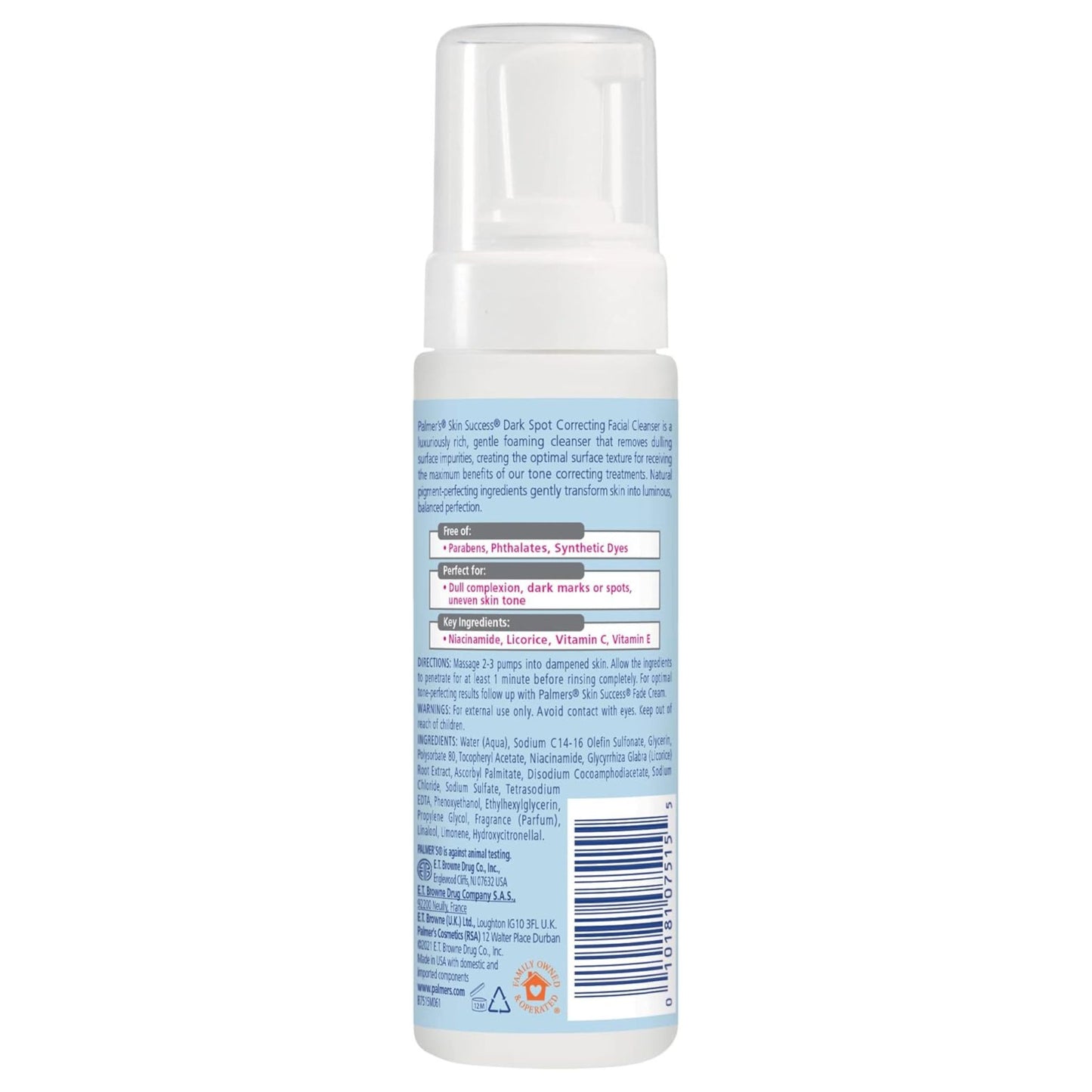 Palmer's Skin Success Dark Spot Correcting Facial Cleanser 150ml