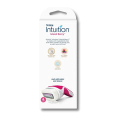 Schick Intuition Island Berry packaging on a white background