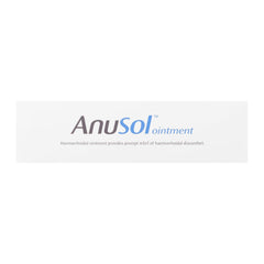 Anusol ointment logo on a white background