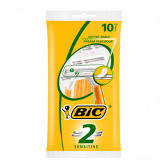 BIC 2 Sensitive Disposable Razors Twin Blade 20 Pack (2 x 10)