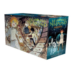 Box set of 'The Promised Neverland' on a white background