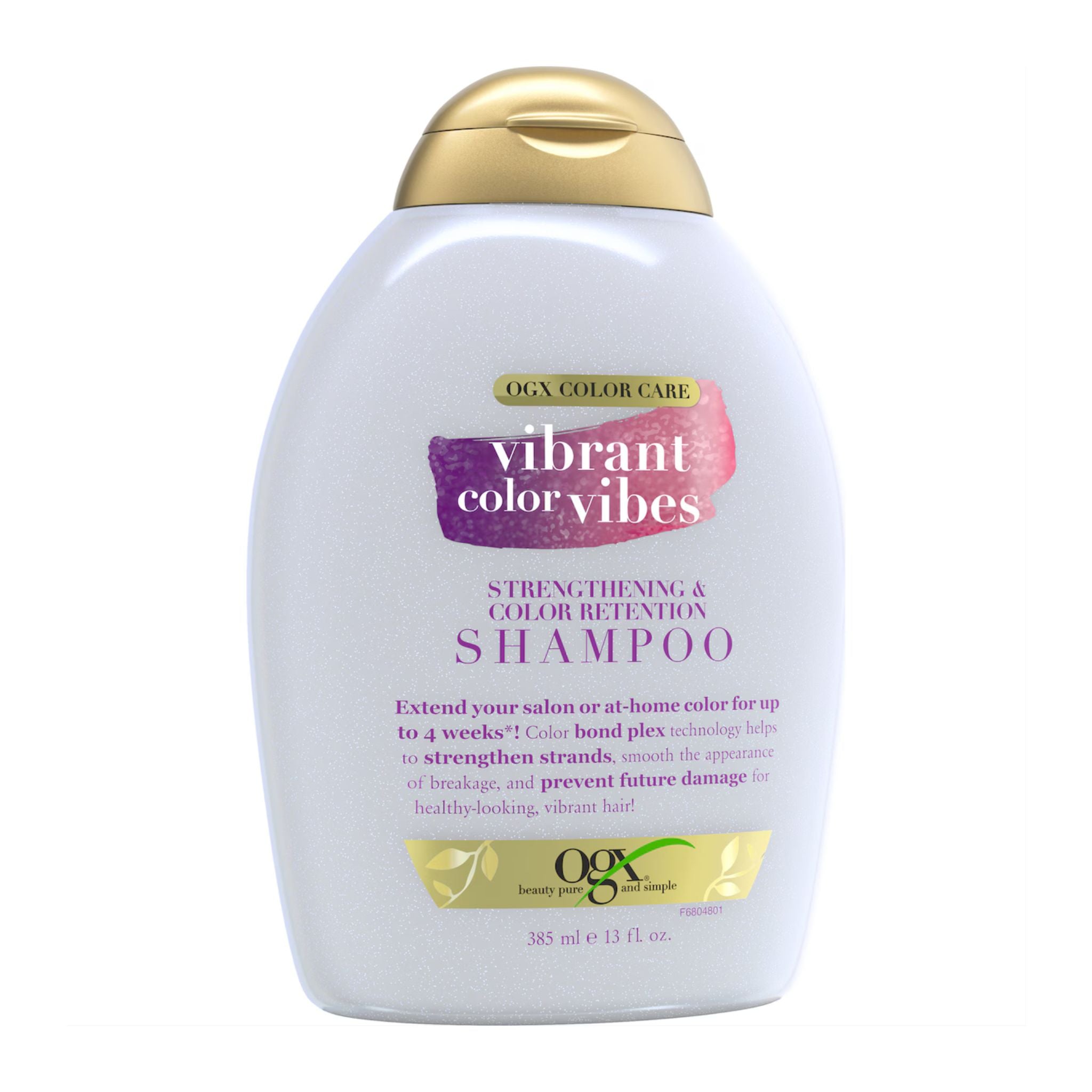 OGX Vibrant Color Vibes Shampoo 385mL – Strengthening & Color Retention
