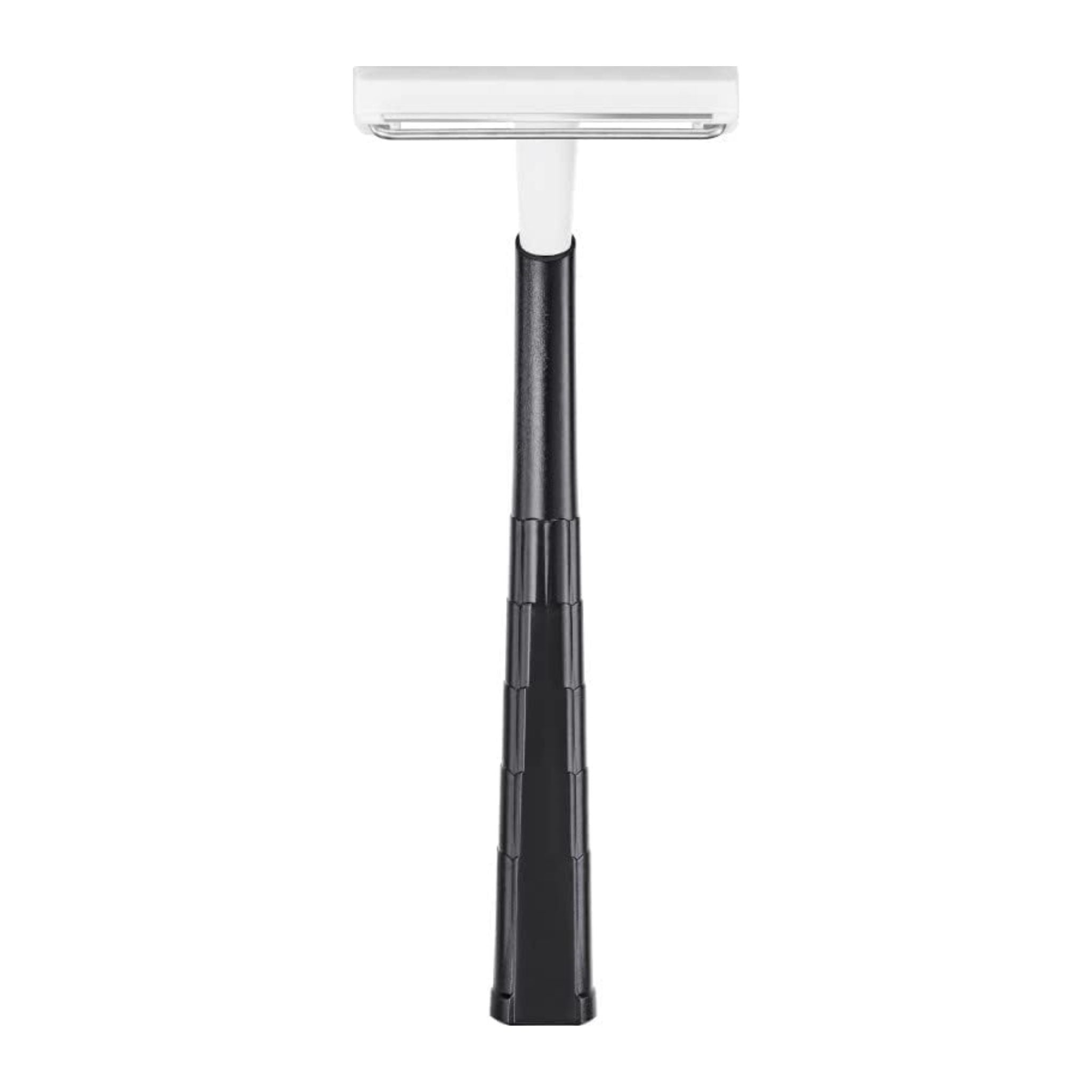 Black and white squeegee on a white background
