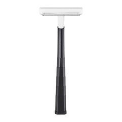 Black and white squeegee on a white background