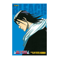 Book cover of 'Bleach' with an anime character on a blue background