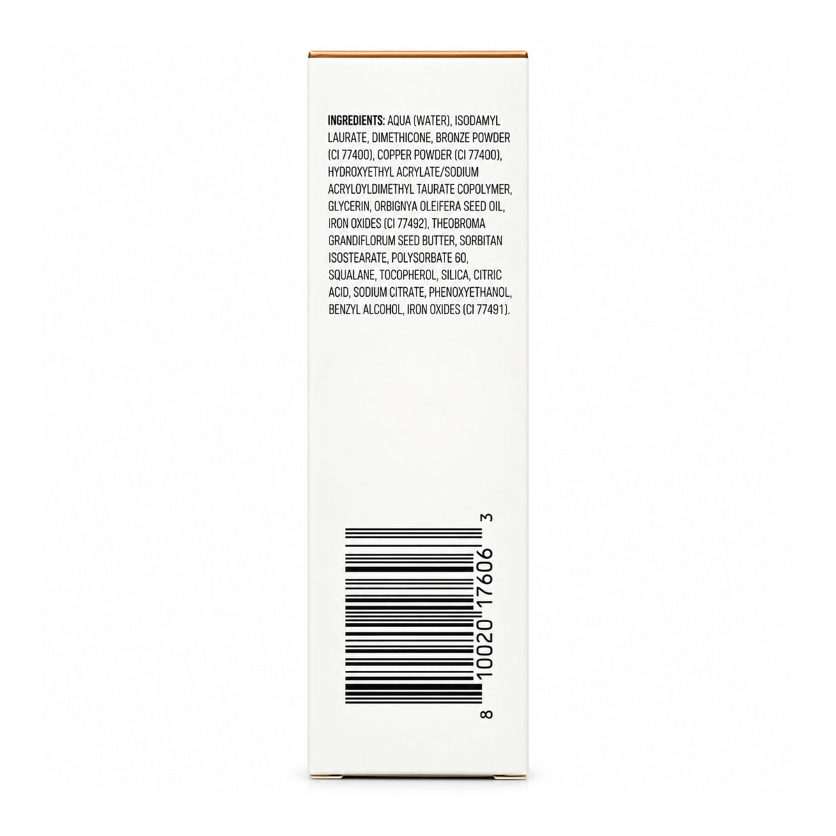 Bondi Sands Be Bronze Instant Bronzing & Hydrating Serum 30ml side packaging directions