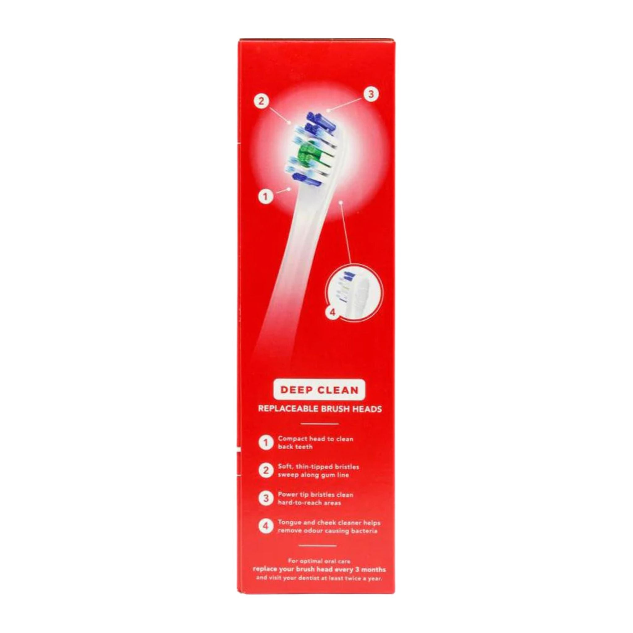 Right side perspective of the Colgate ProClinical 250R in white