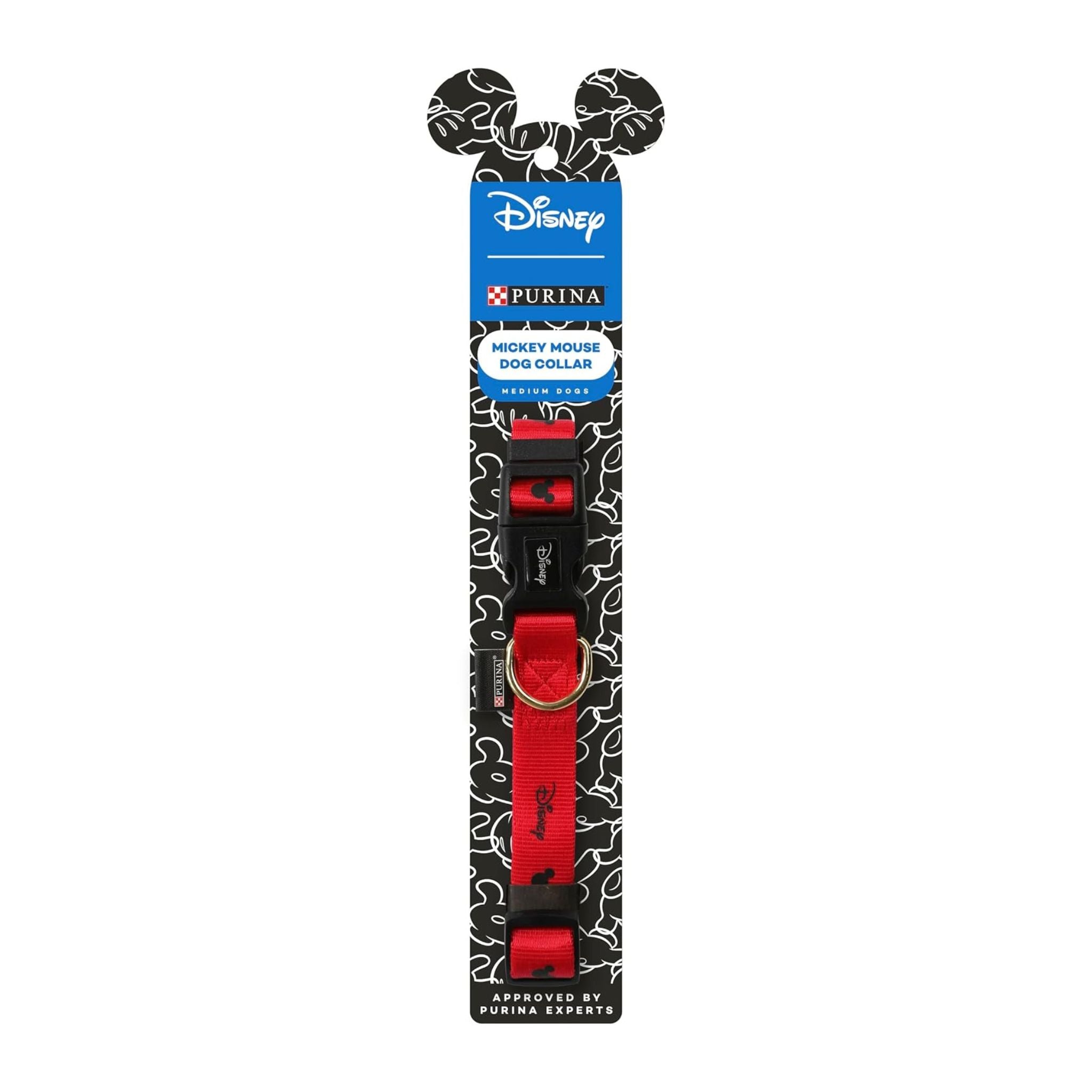 Disney | Purina Adjustable Medium Dog Collar - Mickey Mouse Design