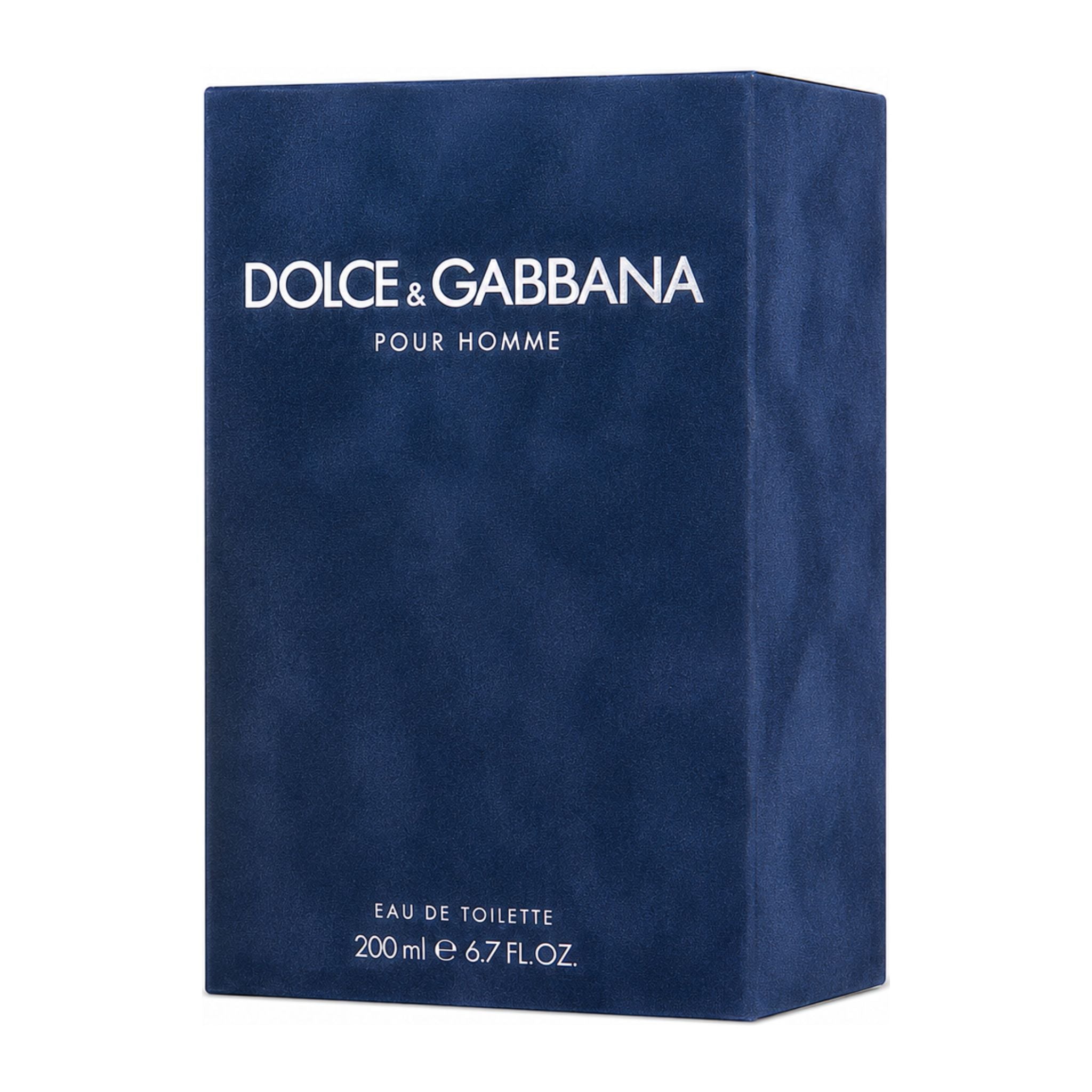 Dolce & Gabbana Pour Homme eau de toilette packaging on a white background