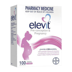Elevit 100 Tablets & Menevit 90 Capsules Bundle | Couples Pre-Conception & Fertility Support