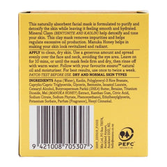Product packaging with text and a barcode on a yellow background