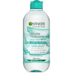 Garnier hyaluronic acid hydrating facial cleanser bottle
