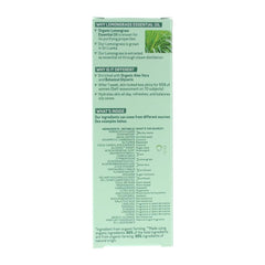 Product label with text and lemongrass images on a white background