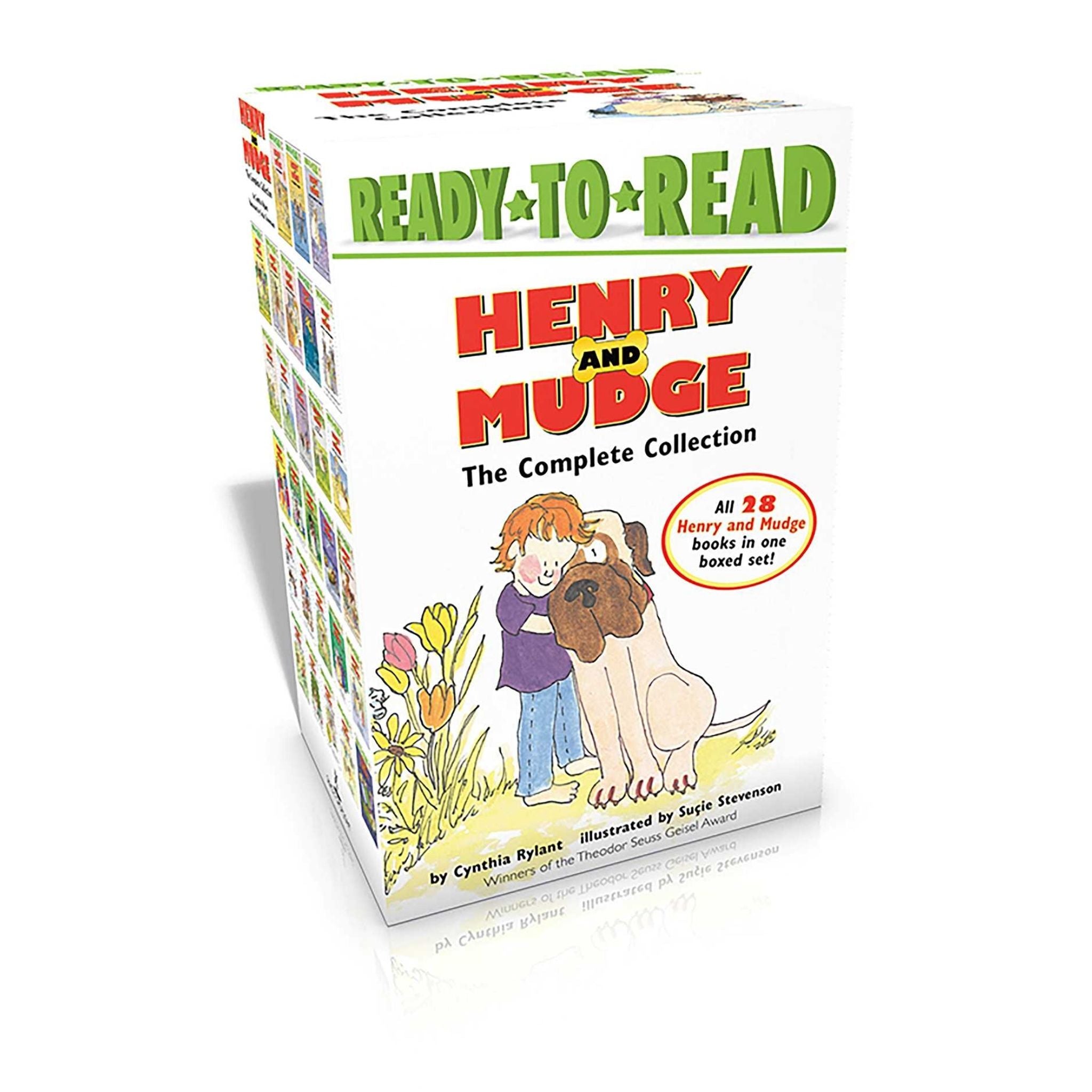 Henry and Mudge The Complete Collection boxed set cover featuring Ready-to-Read books
