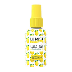 Lu-Mist Citrus Fresh toilet bowl spray bottle on a white background