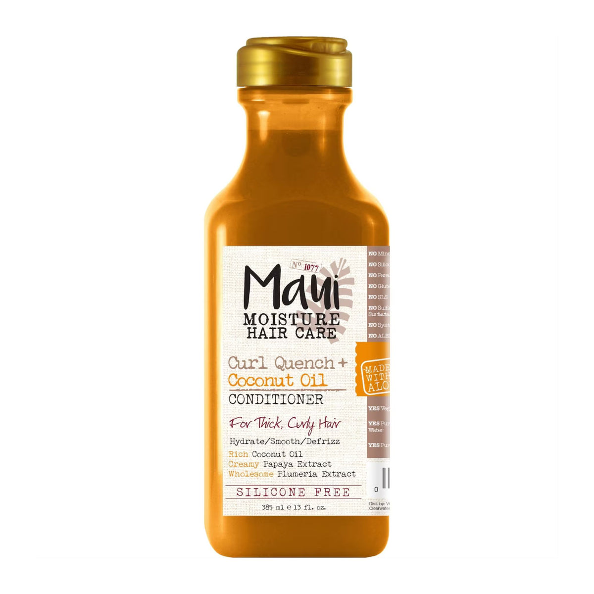 Maui Moisture Curl Quench + Coconut Oil Conditioner bottle front view