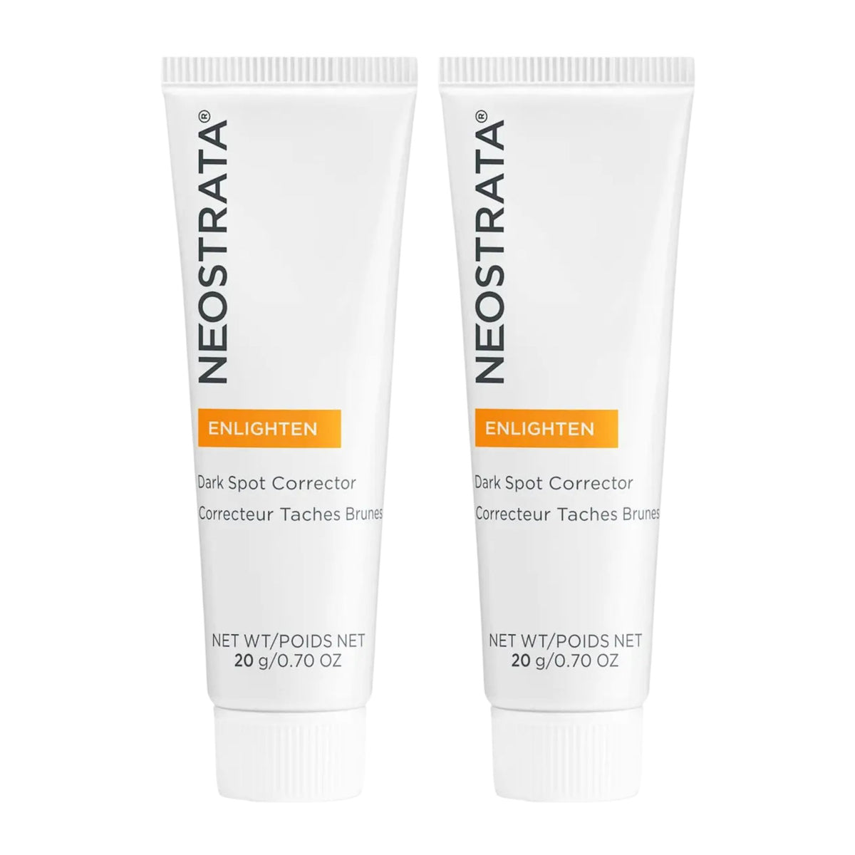 Two tubes of NeoStrata Dark Spot Corrector on a white background