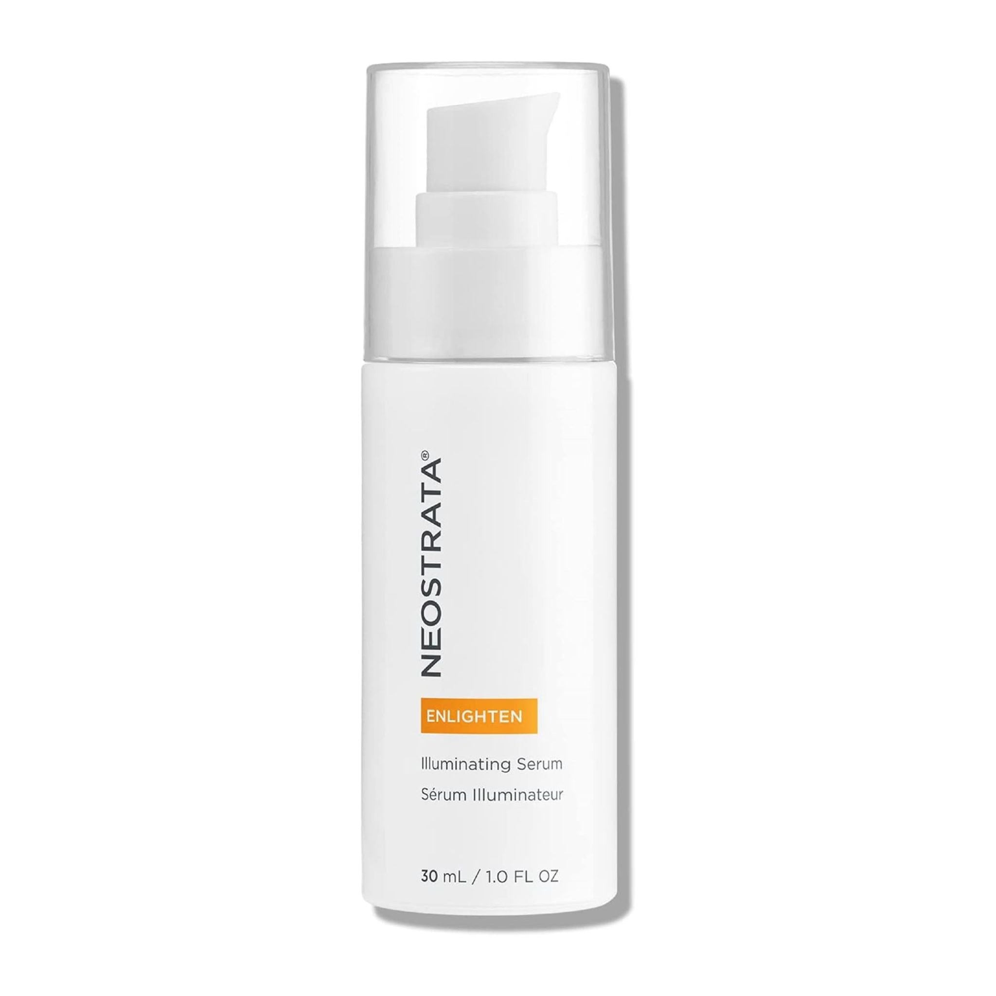 NeoStrata illuminating serum bottle on a white background