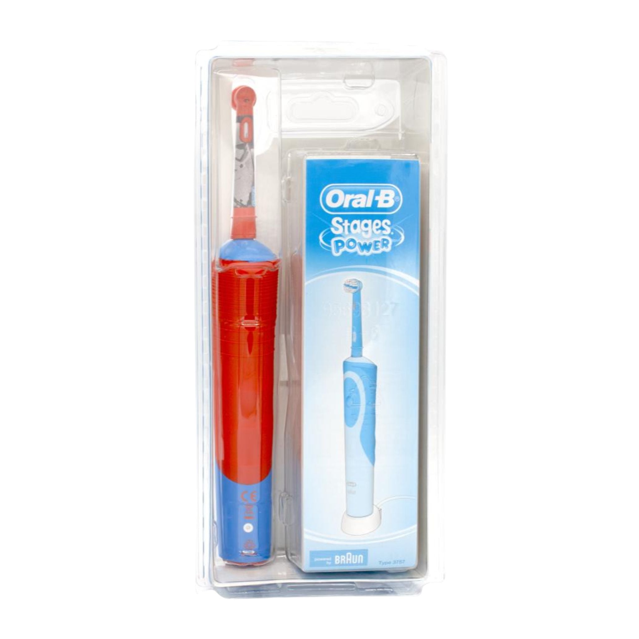 Oral-B Stages Power electric toothbrush packaging on a white background