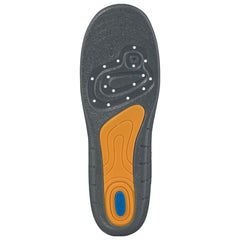 Bottom view of Scholl GelActiv Women’s Work Insole with gel shock absorption zones, Size 4.5–8.5 AUS
