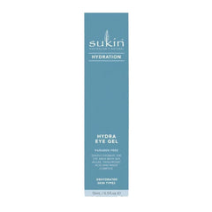 Sukin Hydra Eye Gel packaging on a white background