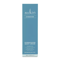 Sukin Hydrafusion Night Cream packaging on a white background